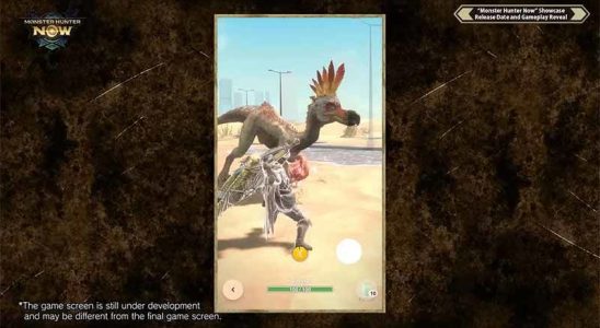 Capcom unveils the mobile game Monster Hunter Now