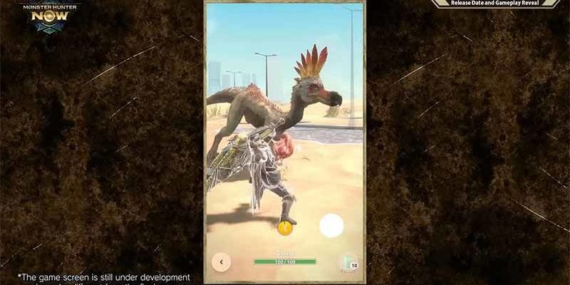 Capcom unveils the mobile game Monster Hunter Now