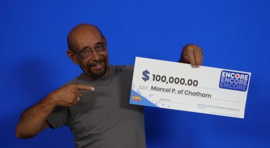 Chatham man wins 100K with Encore