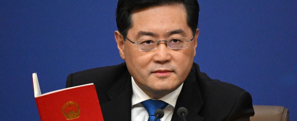 China after his mysterious absence the Minister of Foreign Affairs