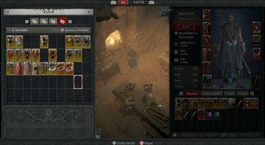 Diablo 4 Stash system