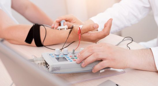 Electromyogram results duration for which disease