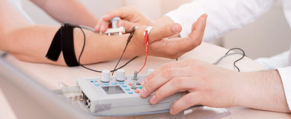 Electromyogram results duration for which disease