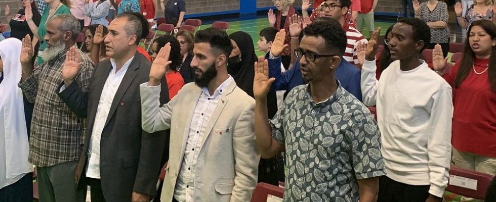 Happy Canada Day New citizens take oath of allegiance