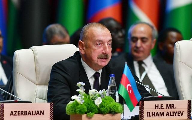 Hard words from Aliyev to France Hypocrisy and double standards