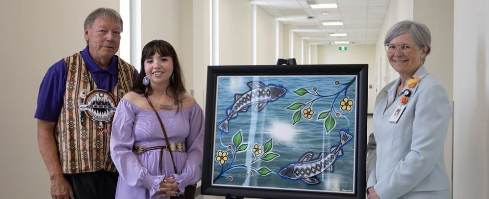 Health alliance unveils Indigenous art at Wallaceburg site