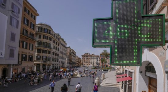 Heatwave in Italy after the death of two workers the