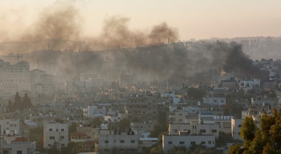 In Jenin thousands of Palestinians displaced after the onslaught of