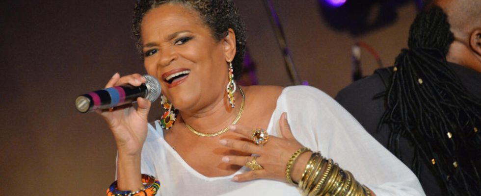 Jocelyne Beroard emblematic singer of the group Kassav precursor of