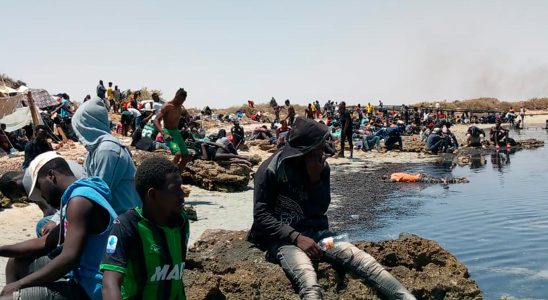 Migrants rescued in Tunisian desert