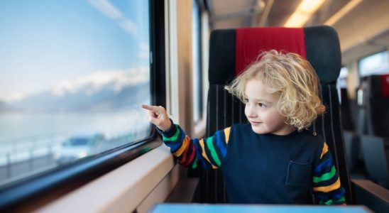 My child is traveling alone by train age what support