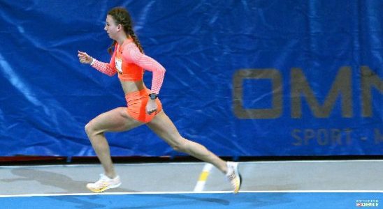 NK athletics Femke Bol has to do it with silver