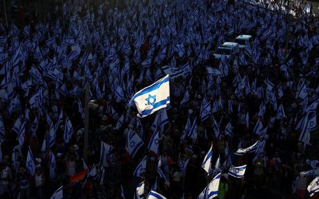 Protests in Israel continue Hundreds of thousands marched from Tel