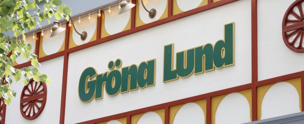 Still sparse at Grona Lund