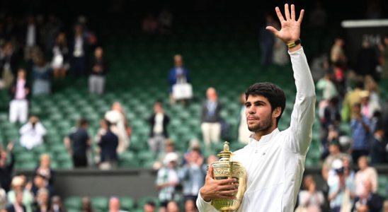 Tennis Alcaraz surpasses Djokovic and wins his first title at