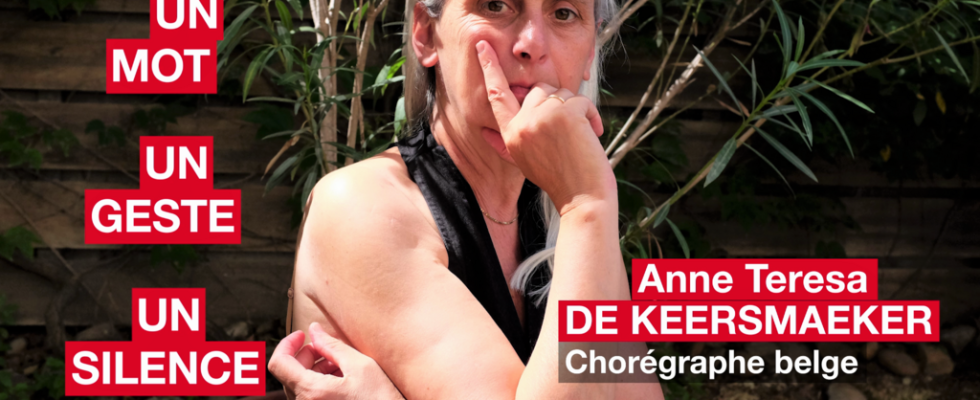 The Belgian choreographer Anne Teresa De Keersmaeker in a word