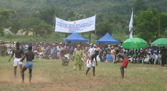 Togo Evala traditional wrestling and a rite of passage to