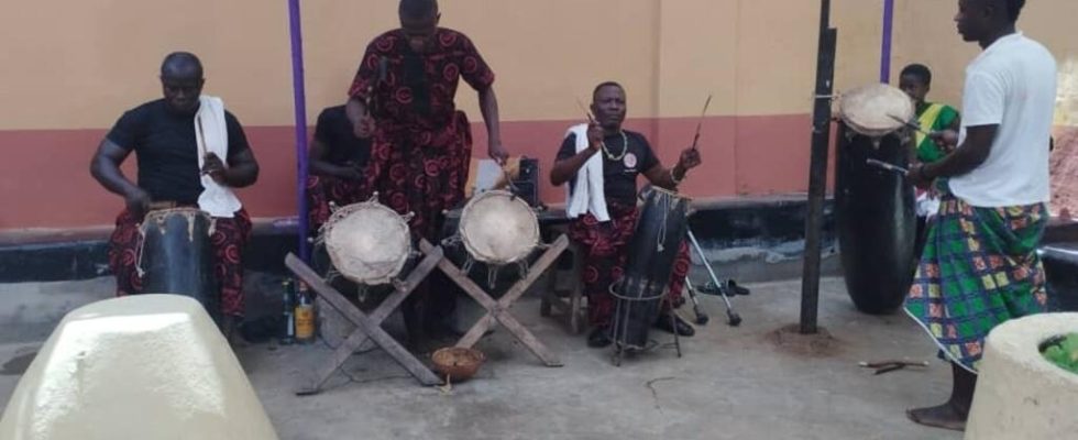 Togo customary funeral of Rose Gamele Creppy Nana Benz in