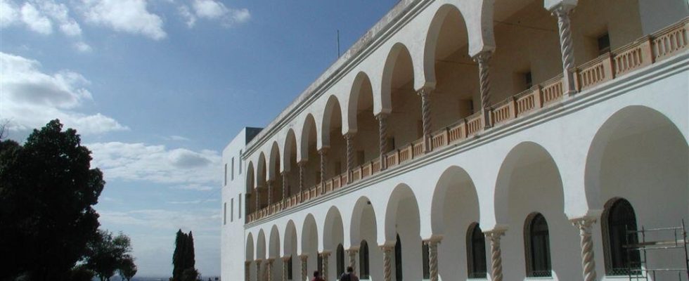 Tunisia the national museum of Carthage is exhibited in its