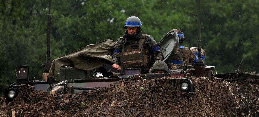 Ukrainian counter offensive soldiers in the hell of Russian mines