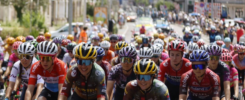 Womens Tour de France 2023 lets go Maps profile and