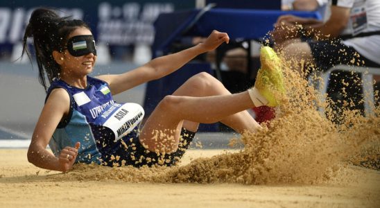 World Para Athletics the competition is launched with a shower