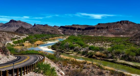 controversy over a proposed barrier on the Rio Grande to