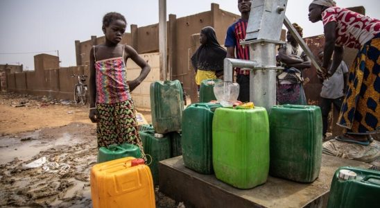 inauguration of a second reception site for Burkinabe refugees in