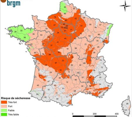 which departments on alert The restrictions map