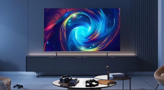 4K TV with dream equipment for under 500 euros