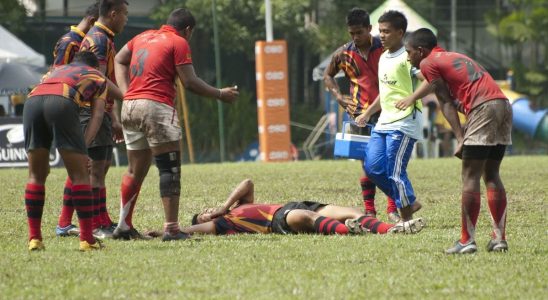 A helmet can better assess sports related concussions