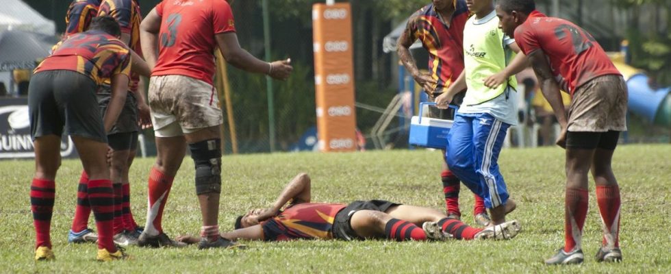 A helmet can better assess sports related concussions