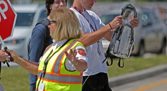 After the deed Schools require transparent bags