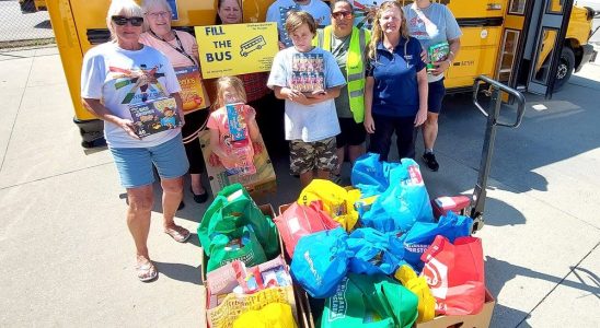 Chatham Kent School bus food drive called best ever