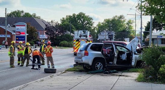 Chatham crash sends four to hospital