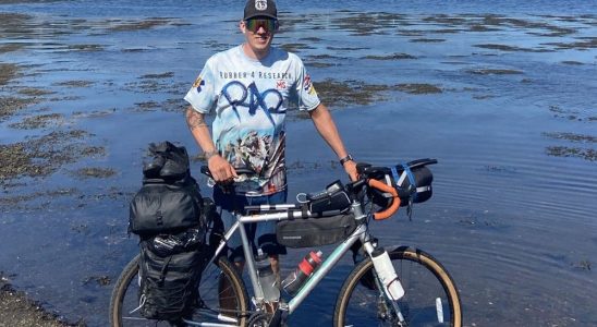 Cyclist determined to help find cure for MS