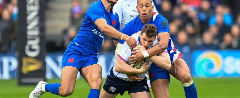 France Scotland the Blues win with forceps the summary