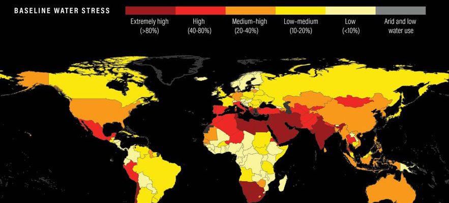 Global water crisis which countries are most affected