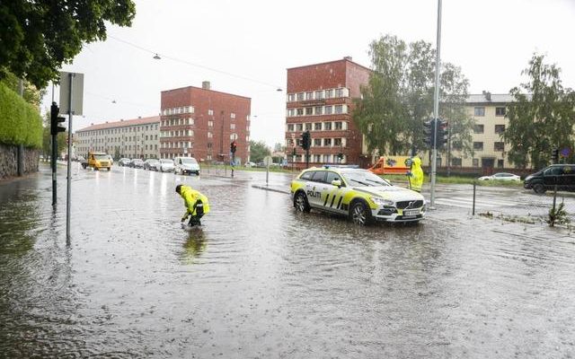 Hans Storm hit the countries of Northern Europe Evacuations from