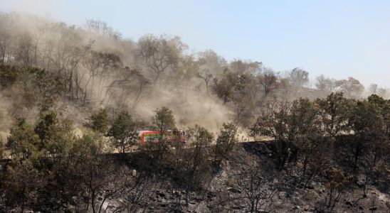 In northern Greece the biggest fire ever recorded in the