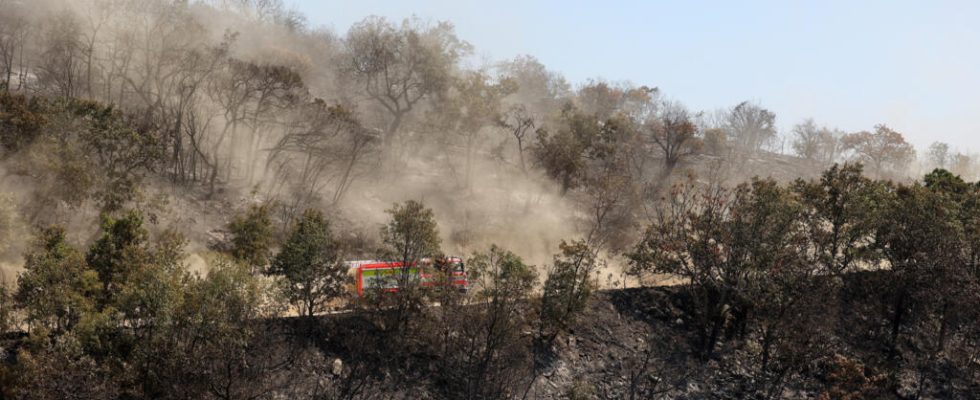 In northern Greece the biggest fire ever recorded in the