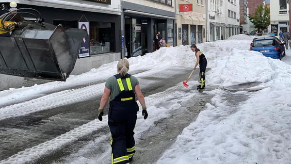 In these places in Europe the weather is going crazy