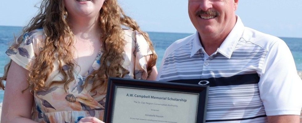 International science fair winner from Sarnia receives another honor