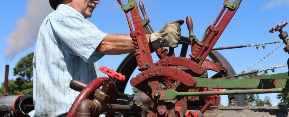 It was full steam ahead Sunday at the fairgrounds in