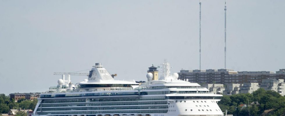 More passengers but fewer ships in Stockholm