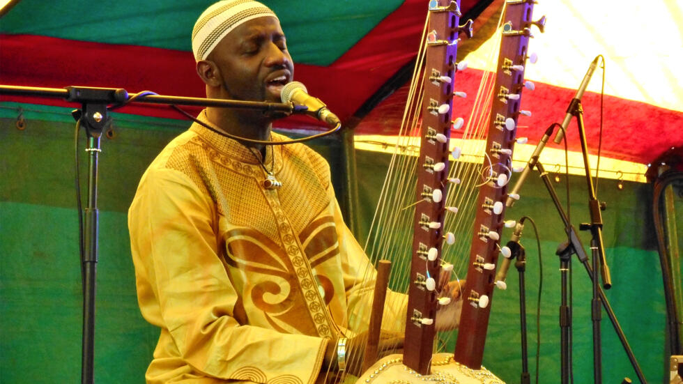 Kora virtuoso Seckou Keita.