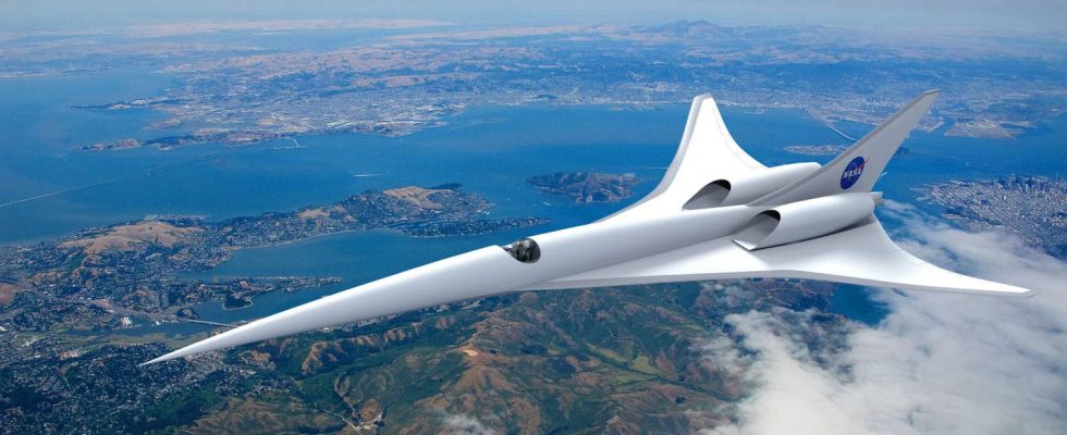 NASA is developing a supersonic plane that will be so