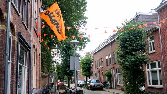 No decorated streets or crowds to watch in the pub