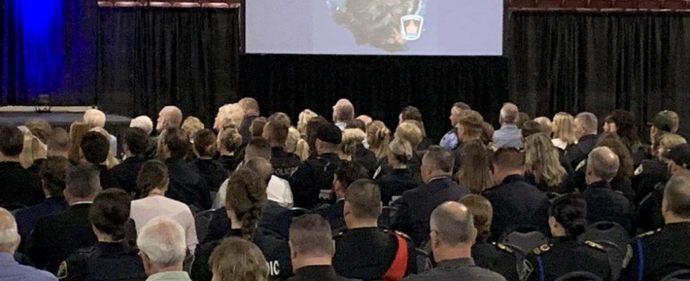 PHOTOS Memorial for Woodstock police dog Taz