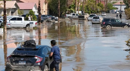 Rainfall record after storm Hilarys advance